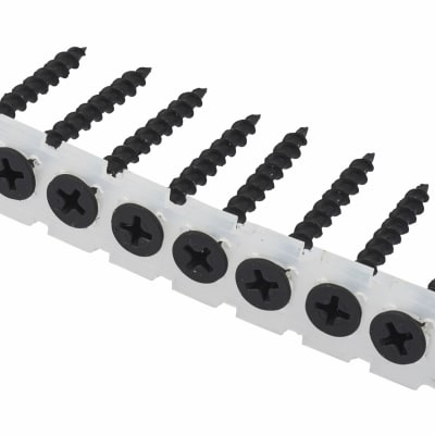 Collated Drywall Screws Black Phosphate Qty 1000