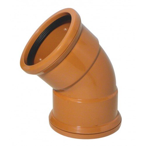 Kayflow 110mm D/S Bend 45 Degree