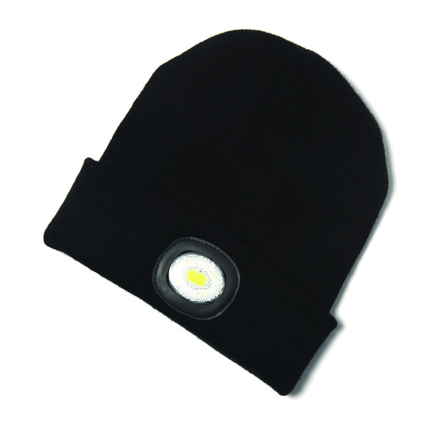 C.K. Beanie Hat & Head Torch 80 Lumens