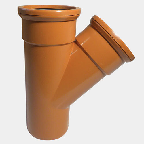 Kayflow 110mm Double Socket Junction 'Y'