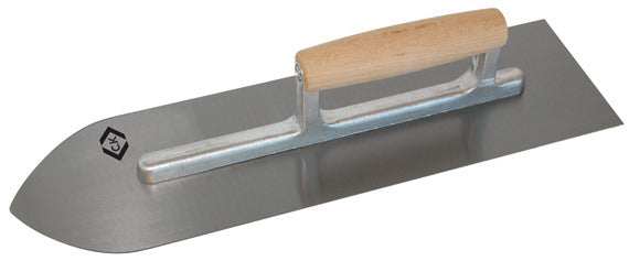 C.K Flooring Trowel Carbon Steel Wood Grip 405 x 115mm