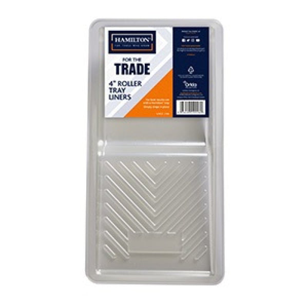 Hamilton For The Trade 4" Disposable Paint Tray Liner Inserts (5 Pack)