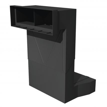 Manthorpe Telescopic Underfloor Ventilator Black G960