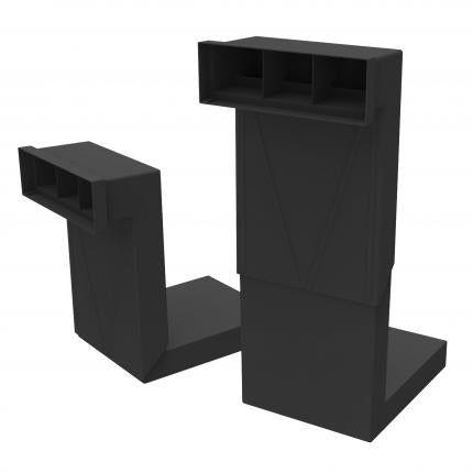Manthorpe Dual Extended Underfloor Ventilator Black G965