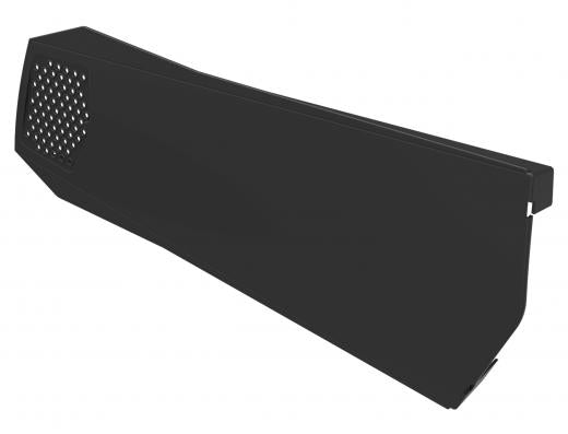Manthorpe Black Polypropylene Dry Verge, Tile End Cap, Eaves Closure & Ridge Caps GPPV