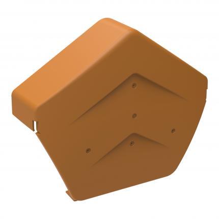 Manthorpe Terracotta Polypropylene Dry Verge, Tile End Cap, Eaves Closure & Ridge Caps GPPV