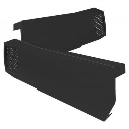 Manthorpe Black Polypropylene Dry Verge, Tile End Cap, Eaves Closure & Ridge Caps GPPV