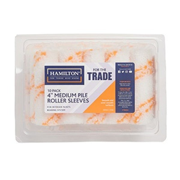 Hamilton For The Trade 4" Medium Pile Sleeves (10 Pack)