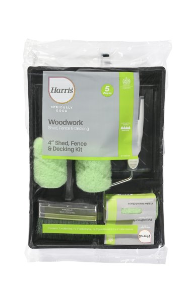 Harris Seriously Good 4 inch Shed, Fence & Decking Kit