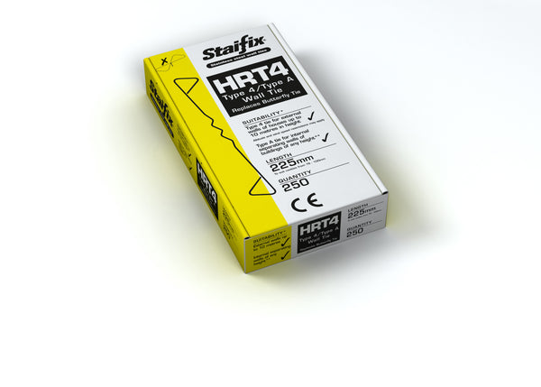 Ancon Cavity Wall Tie HRT4 225mm Long (Qty 250)
