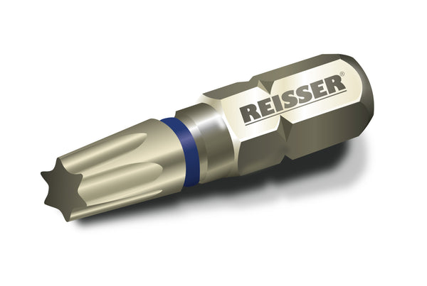 T30 X 25mm (Pack 10) C6.3 Reisser Impact Screwdriver Bit