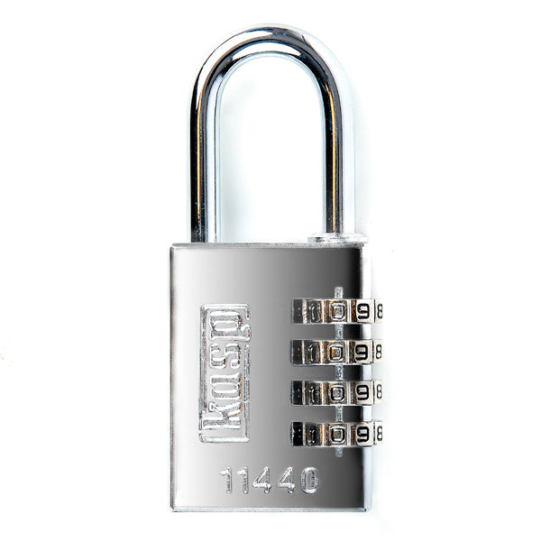 Kasp Marine combination padlock 30mm or 40mm - Stainless Steel