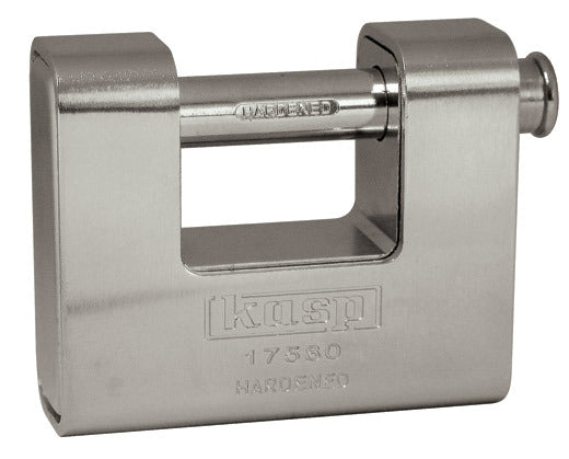 Kasp Armoured Shutter Lock 80mm