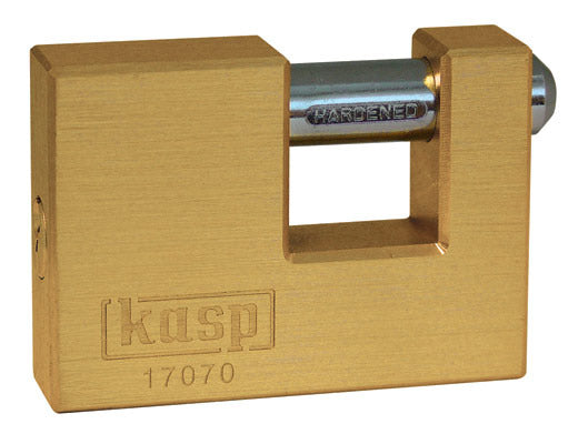 Kasp Brass Shutter Lock 90mm