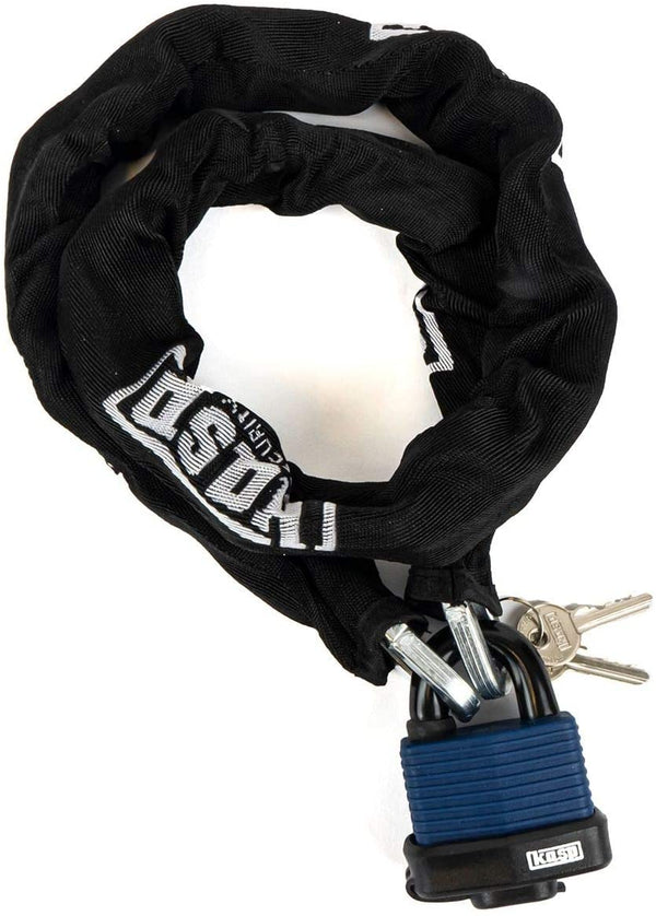 Kasp Security Chain 8mm x 1100mm & Padlock