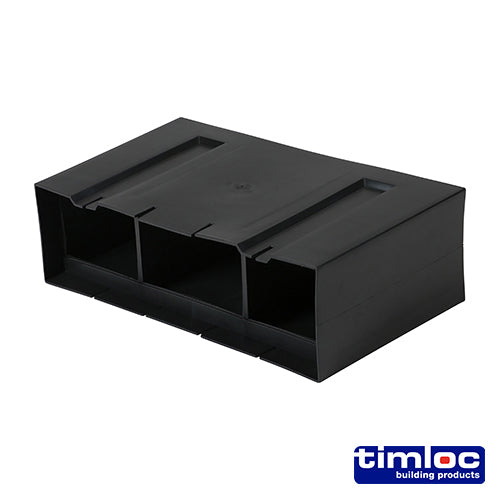 TIMLOC 1203 UNDERFLOOR VENT HORIZONTAL FRONT EXTENSION +115MM
