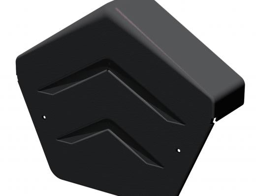 Manthorpe SmartVerge PVCu Angled Ridge End Caps - GDV-END-A