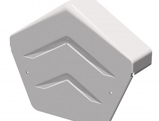 Manthorpe SmartVerge PVCu Angled Ridge End Caps - GDV-END-A