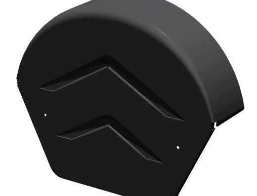 Manthorpe SmartVerge PVCu Round Ridge End Caps - GDV-END-R