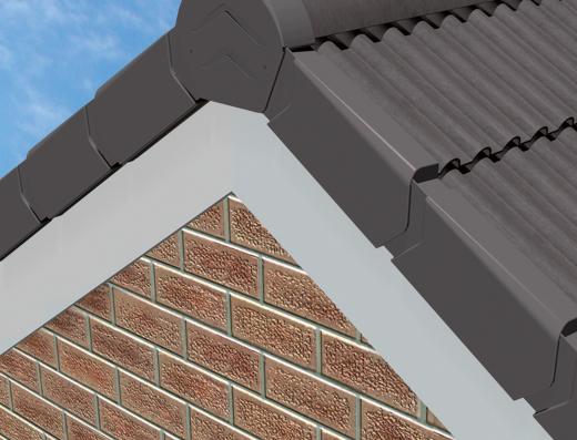 Manthorpe SmartVerge PVCu Dry Verge Right Hand GDV-RH