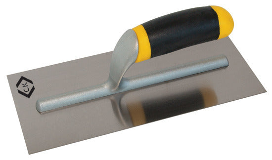 C.K Finishing Trowel Carbon Steel Soft Grip 280 x 120mm (11 x 4.7")