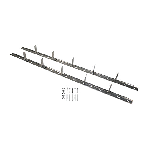 Timco Premium Wall Starter Kit - Stainless Steel 41mm x 1200mm - Pack of 10