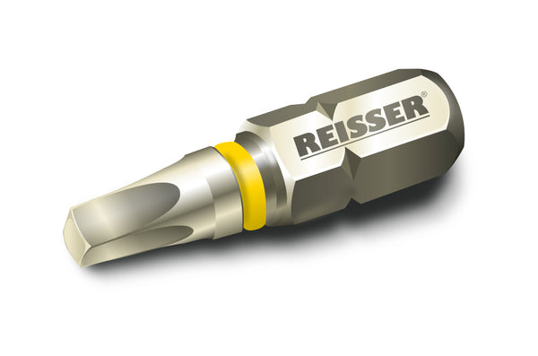Sq2 X 25mm C6.3 (Pack 2) Reisser Torsion Screwdriver Bit