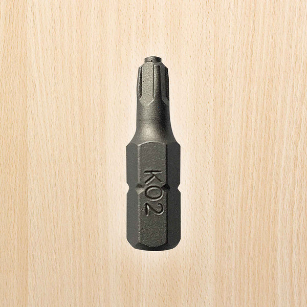 Torsion Screwdriver Bit KO2 25mm x C6.3 (Pack of 2)