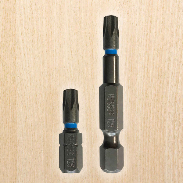T25 X 50mm (Pack 10) Reisser Impact Screwdriver Bit