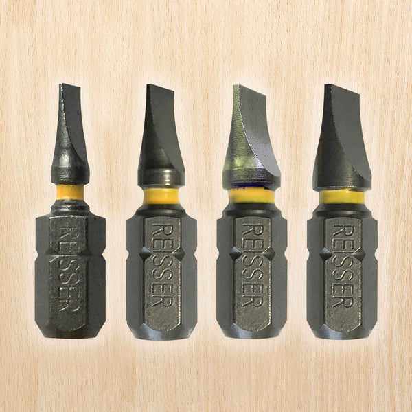 Torsion Screwdriver Bit SLD C6.3 x 25mm (Pack 10)