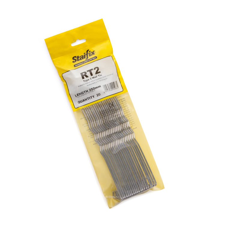 Ancon Cavity Wall Tie RT2 x 250mm Long