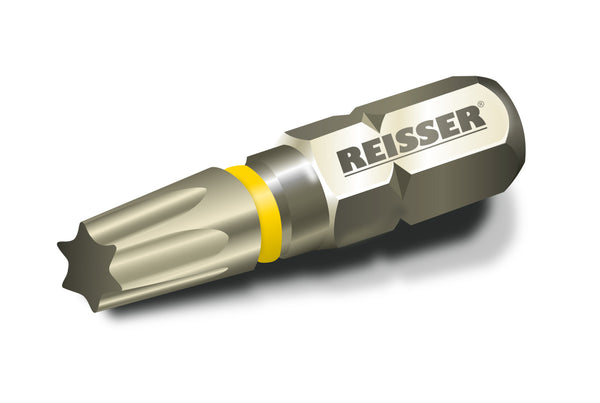 T30 X 25mm C6.3 (Pack 2) Reisser Torsion Screwdriver Bit