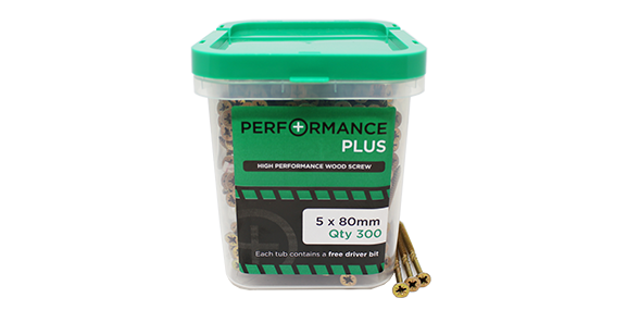 Performance Plus Woodscrew Tubs
