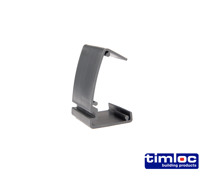 Timloc Anthracite 3M Continuous Dry Verge for Slate